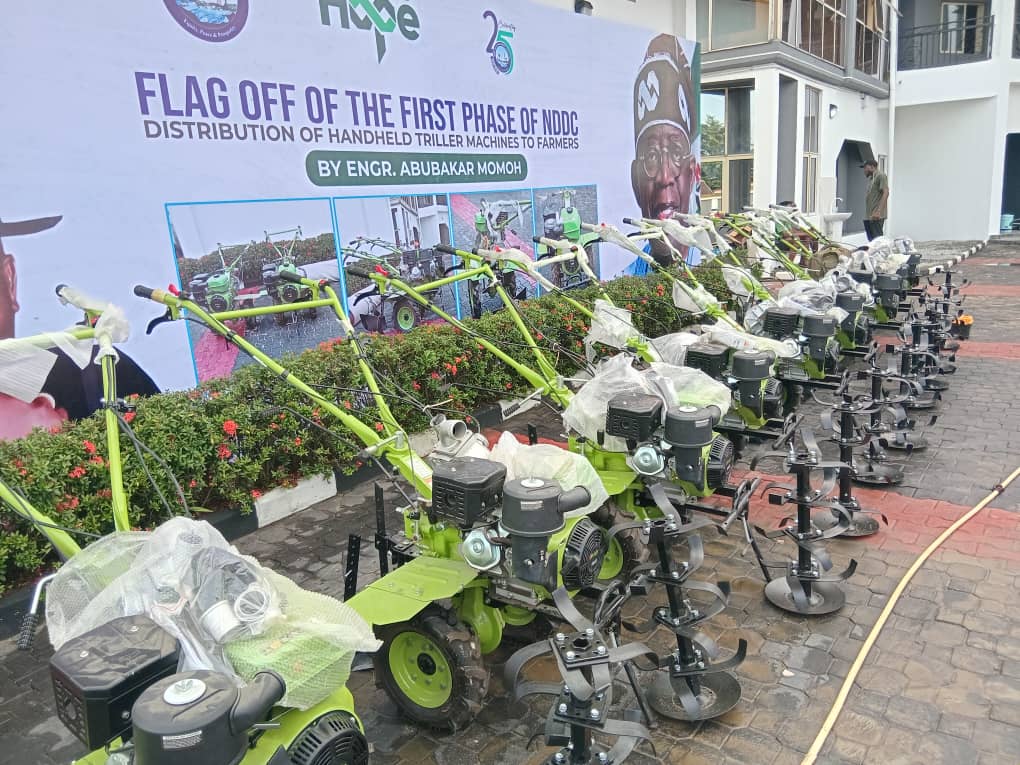 Cross Rivers State 133 units Power Tillers Supply