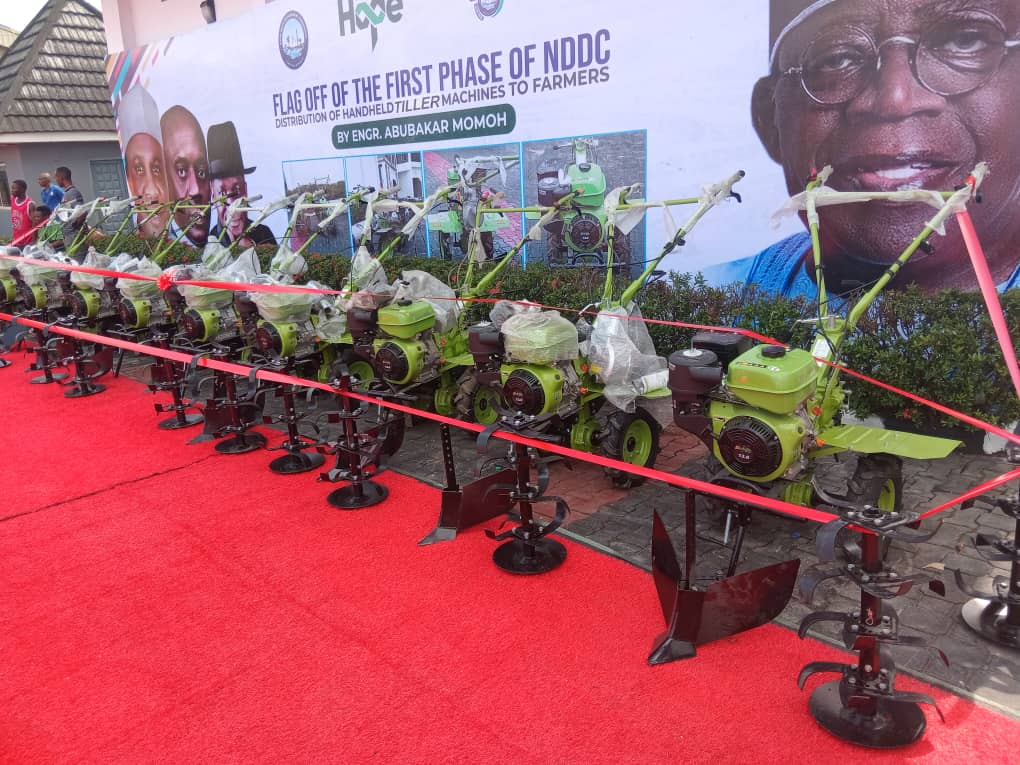 Cross Rivers State 133 units Power Tillers Supply