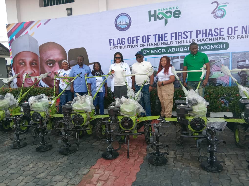 Cross Rivers State 133 units Power Tillers Supply